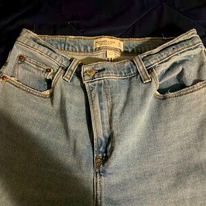 Abercrombie curve love jeans!